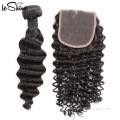 10A Grade Lace Closure Factory Customize Cuticle Aligned Long Lasting Brazilian Human Hair